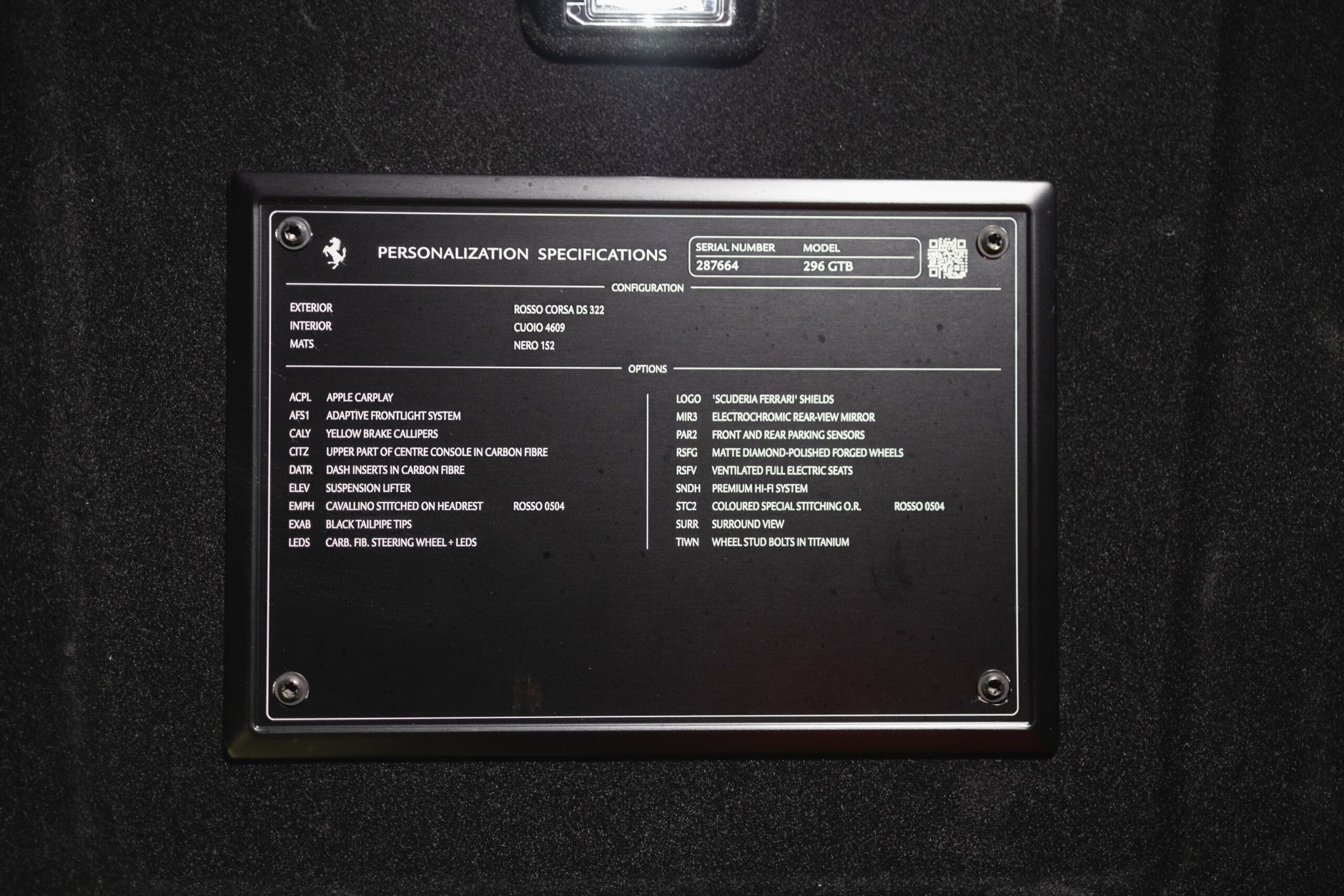 2022 Ferrari 296 GTB