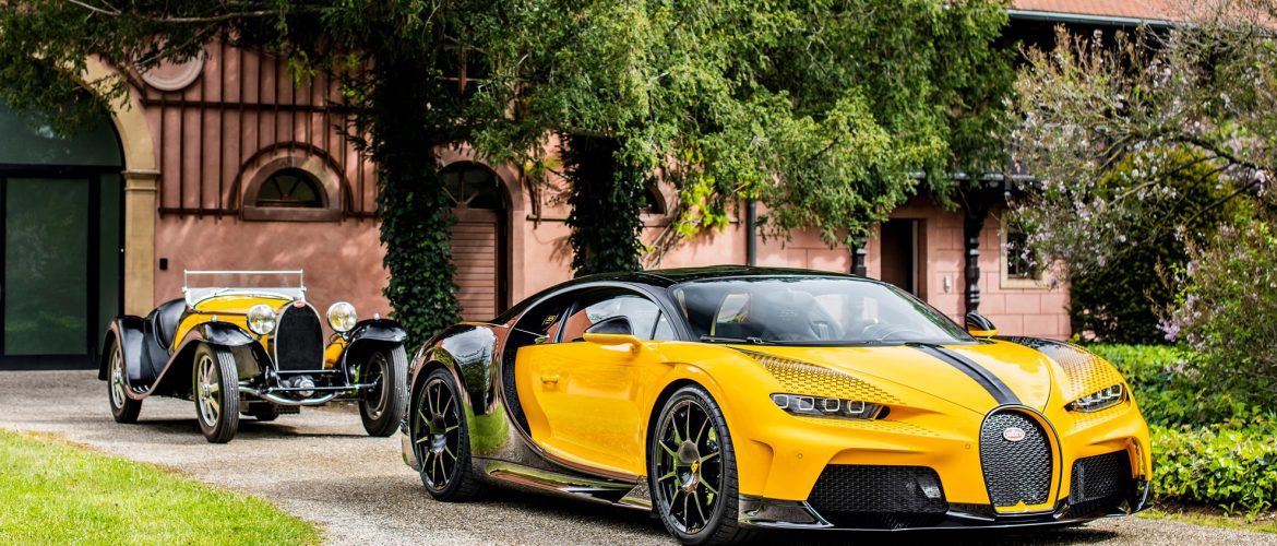 One-off Bugatti Chiron 55 tarihten ilham aldı