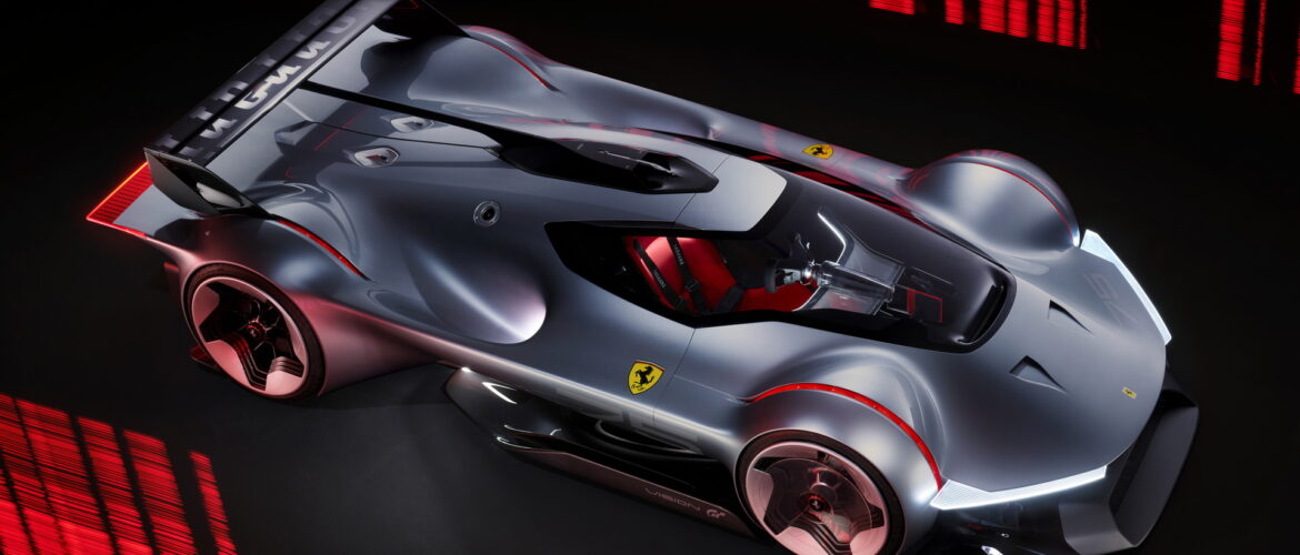 Ferrari sanal dünyada Vision GT konsepti ile şahlanacak