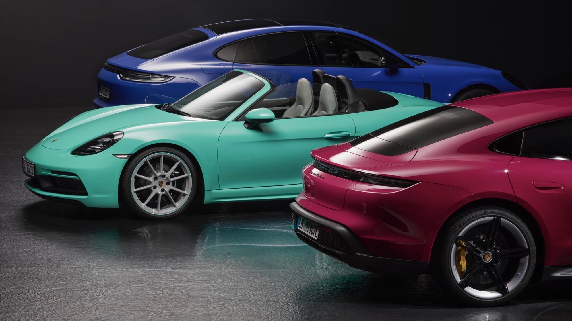 Porsche, 2022 için 160’tan fazla yeni renk seçeneği ekliyor