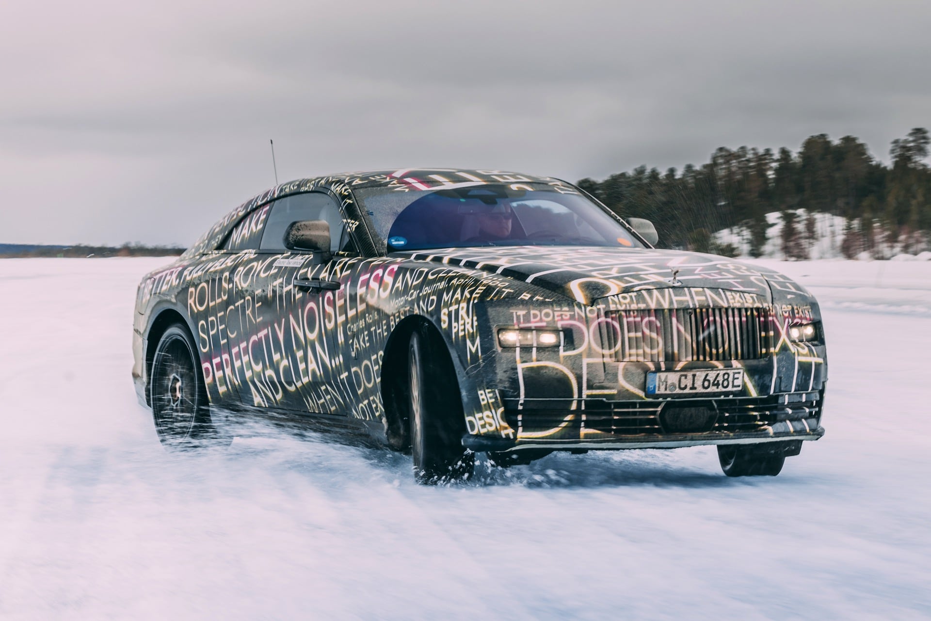 Rolls-Royce, Spectre’in kış testlerini tamamladı