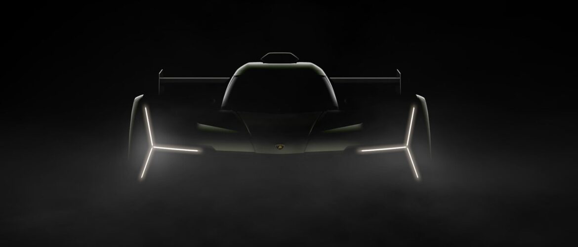 Lamborghini’nin Çift Turbo V8 Motorlu Yeni LMDh Yarış Otomobilini Tanıttı