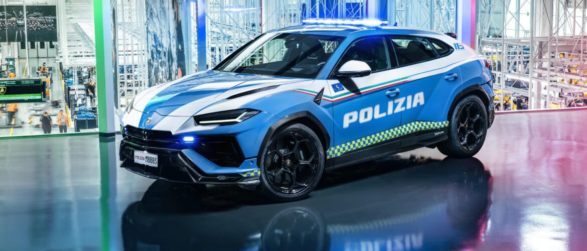 Lamborghini Urus Performante İtalyan polisine güç kattı