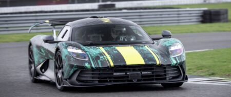 Aston Martin Valhalla testte görüntülendi