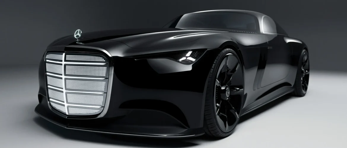 Mercedes Vision Iconic: Geleceğin Coupé’si, Geçmişin Dev Panjurlarıyla Geri Dönüyor