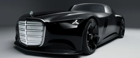 Mercedes Vision Iconic: Geleceğin Coupé’si, Geçmişin Dev Panjurlarıyla Geri Dönüyor